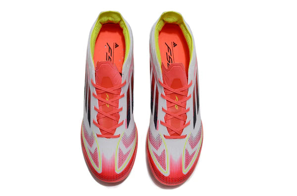 Zapatillas F50 Blanco Rojo.