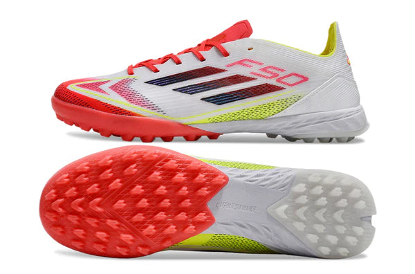 Zapatillas F50 Blanco Rojo.