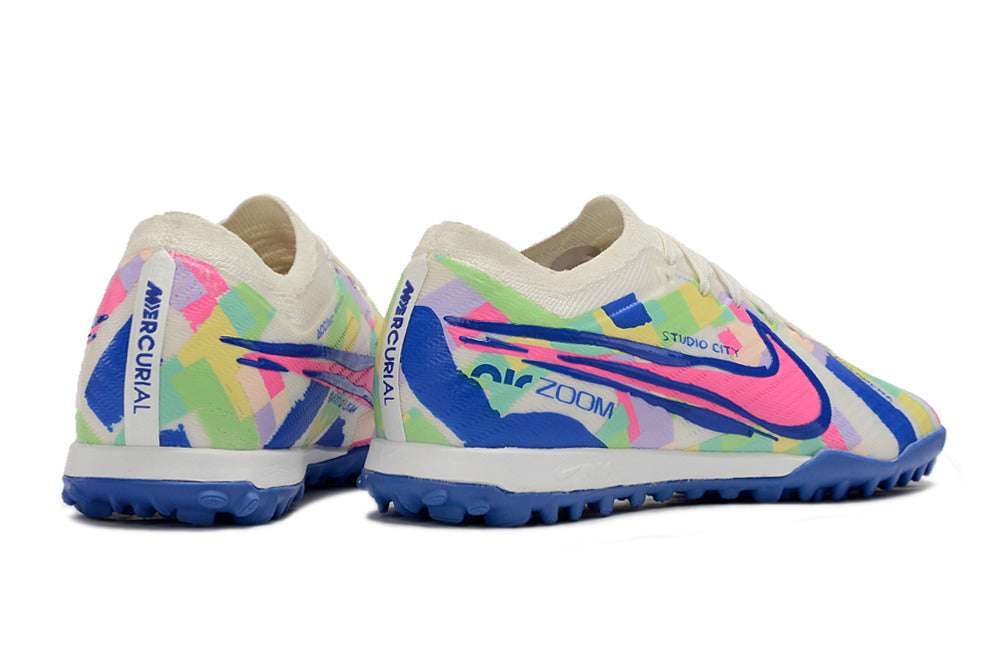 Zapatillas Air Zoom Sin Bota Blanco Multicolor.