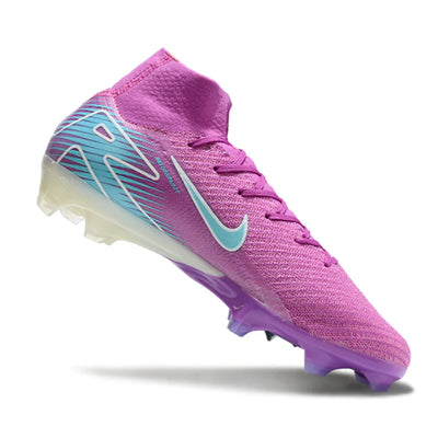 Guayos Air Zoom Morado en Bota.