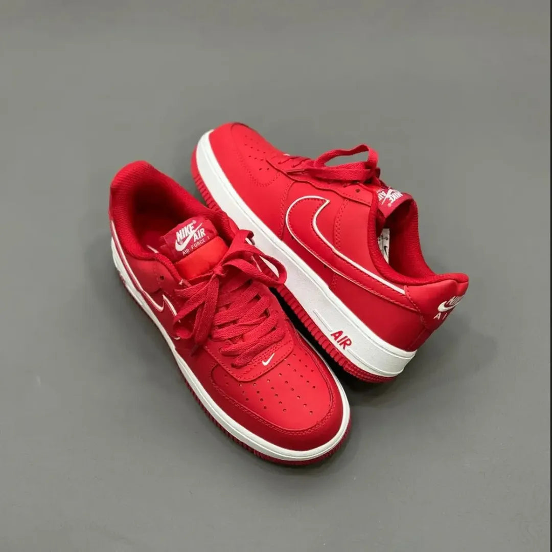 Tenis Air Force One Rojo.