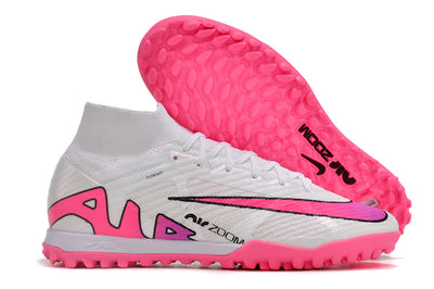 Zapatillas Air Zoom Bota Azul Rosa.