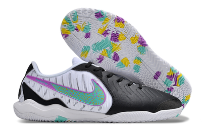 Zapatillas Tiempo Legend Suela Lisa Blanco Negro.