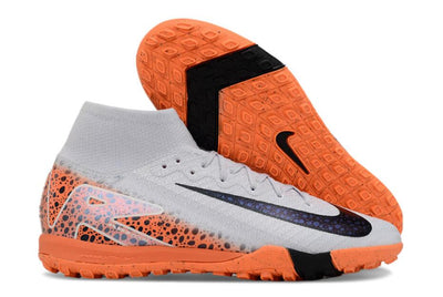 Zapatillas Air Zoom Bota Blanco Naranja.