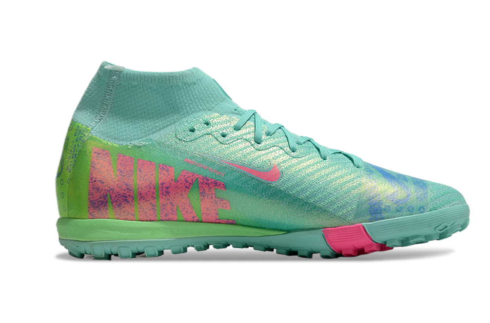 Zapatillas Air Zoom Azul Claro Bota.