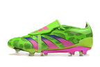 Guayos Predator Accuracy 30 Elite Verde Manchas Con Lengueta + Obsequio de medias Antideslizantes.