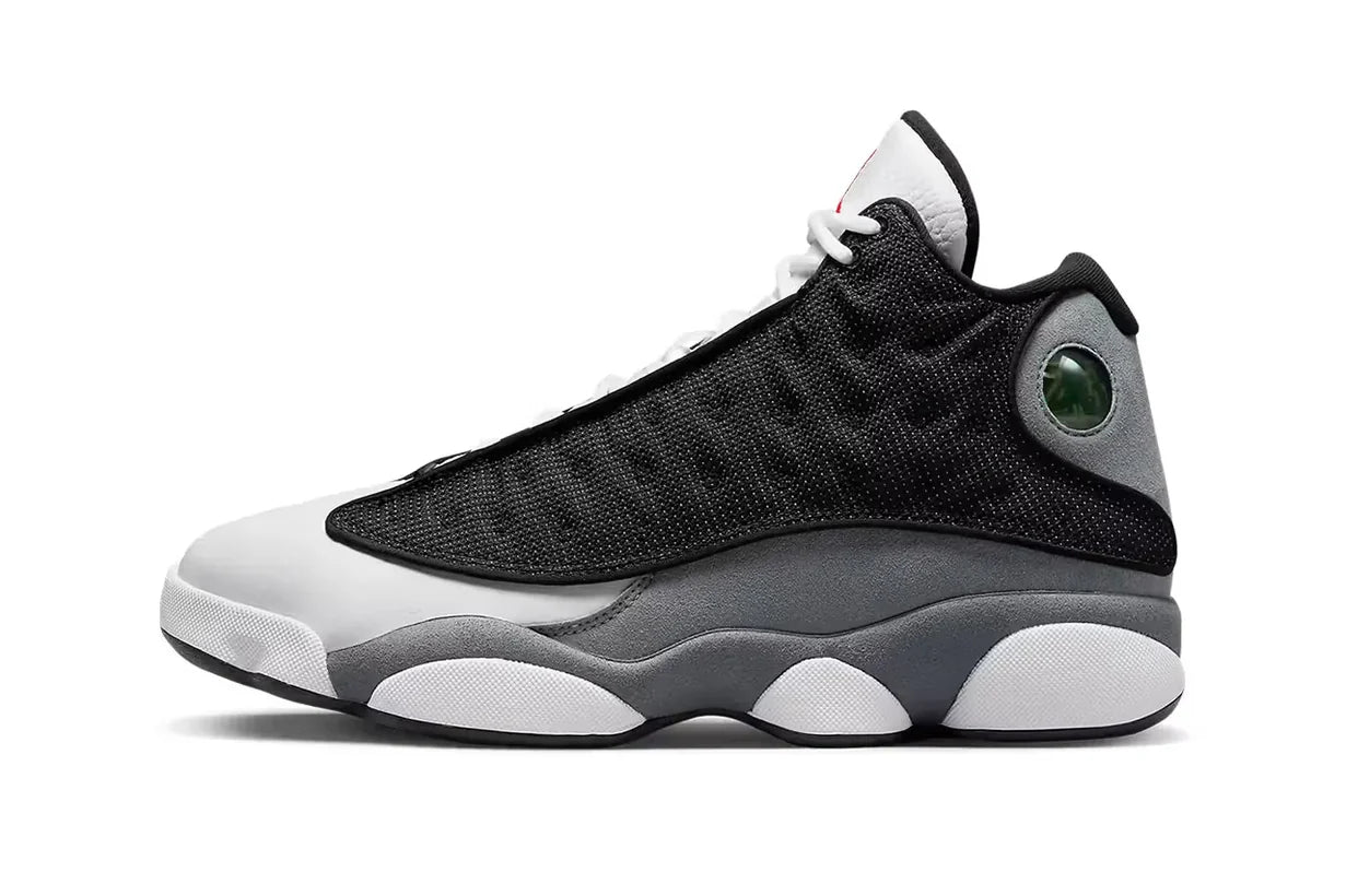 Tenis Jordan 13 Retro Bota Blanco Negro.