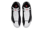 Tenis Jordan 13 Retro Bota Blanco Negro.