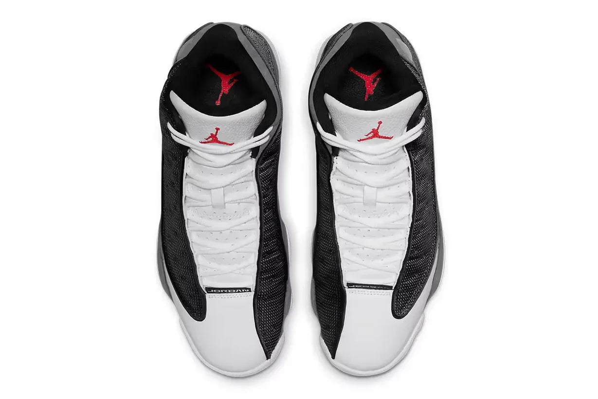 Tenis Jordan 13 Retro Bota Blanco Negro.