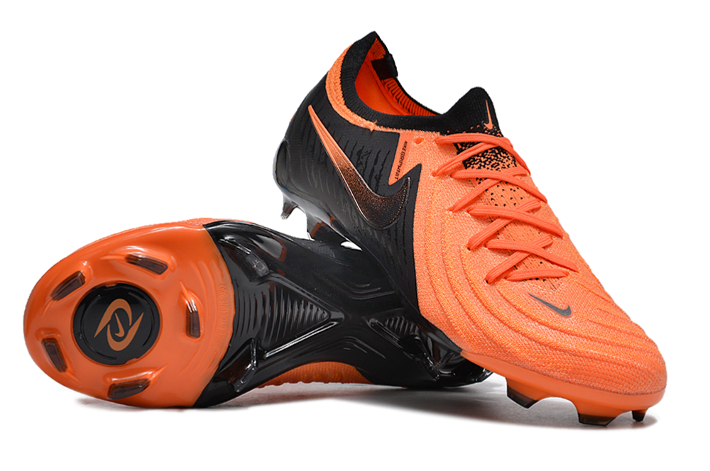 Guayos Nike Phantom Gx Luna Naranja Negro.