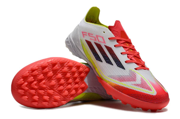 Zapatillas F50 Blanco Rojo.