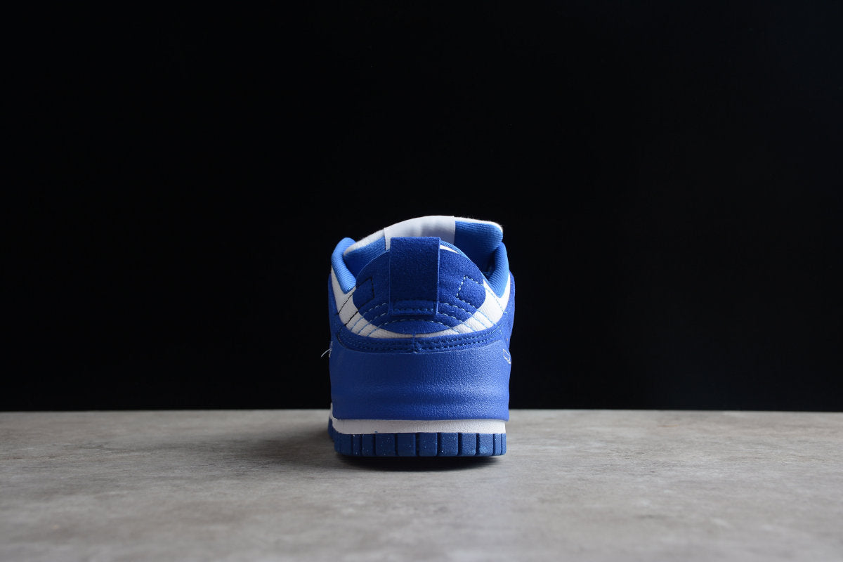Tenis SB Dunk Low Blanco Azul Disrupt 2