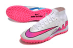 Zapatillas Air Zoom Bota Azul Rosa.