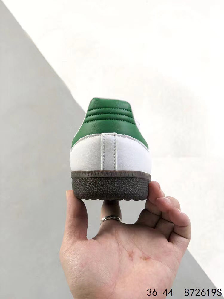 Tenis Samba Blanco Verde.