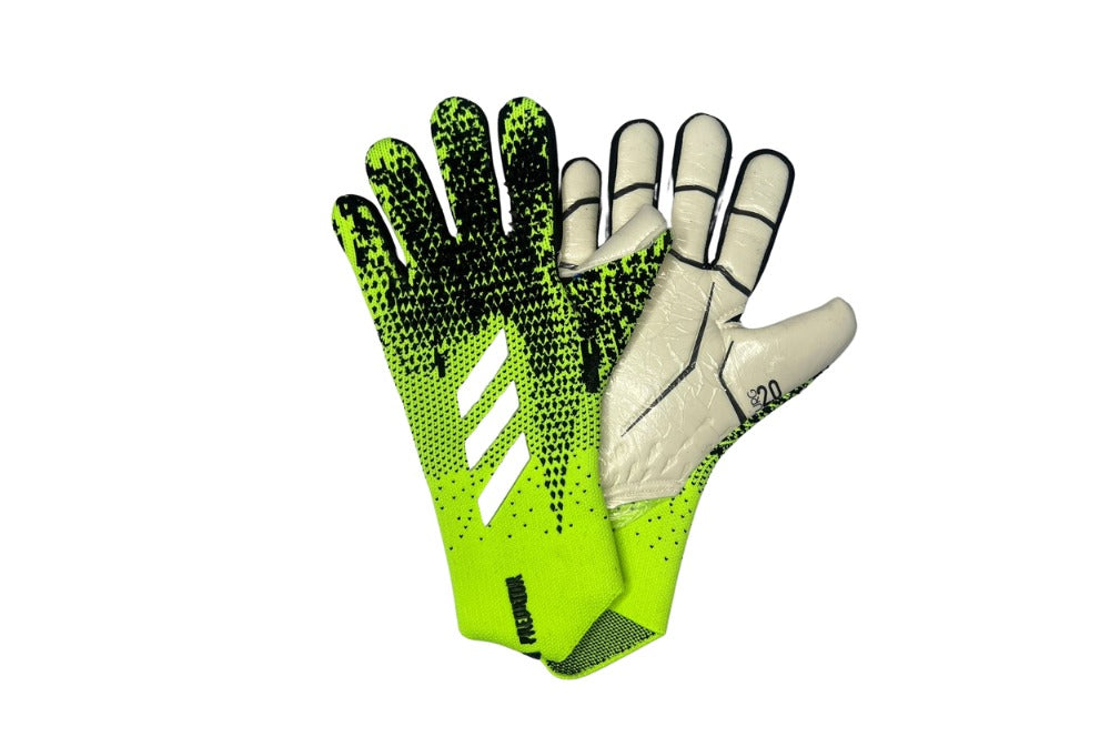 Guantes de portero Predator Mutator verde.