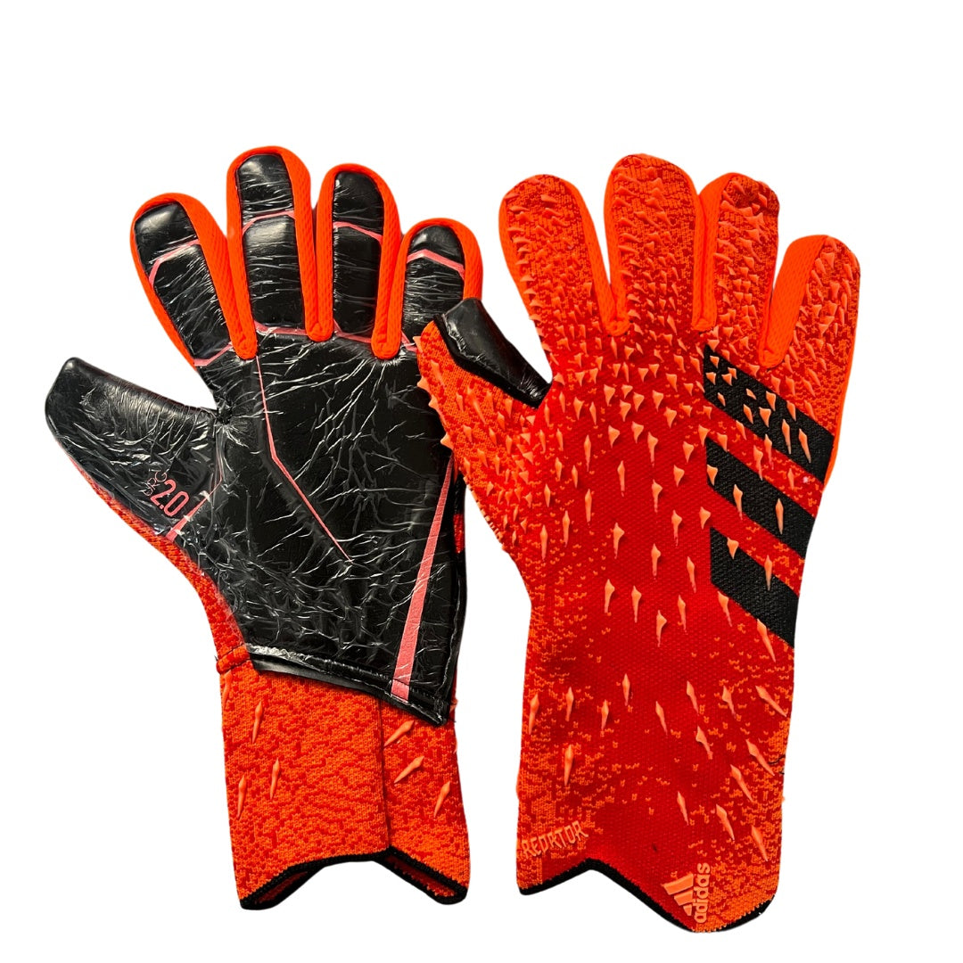 Guantes de portero Predator Mutator Rojo.