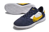 Zapatillas Streetgato Suela lisa Azul Oscuro y Amarillo.
