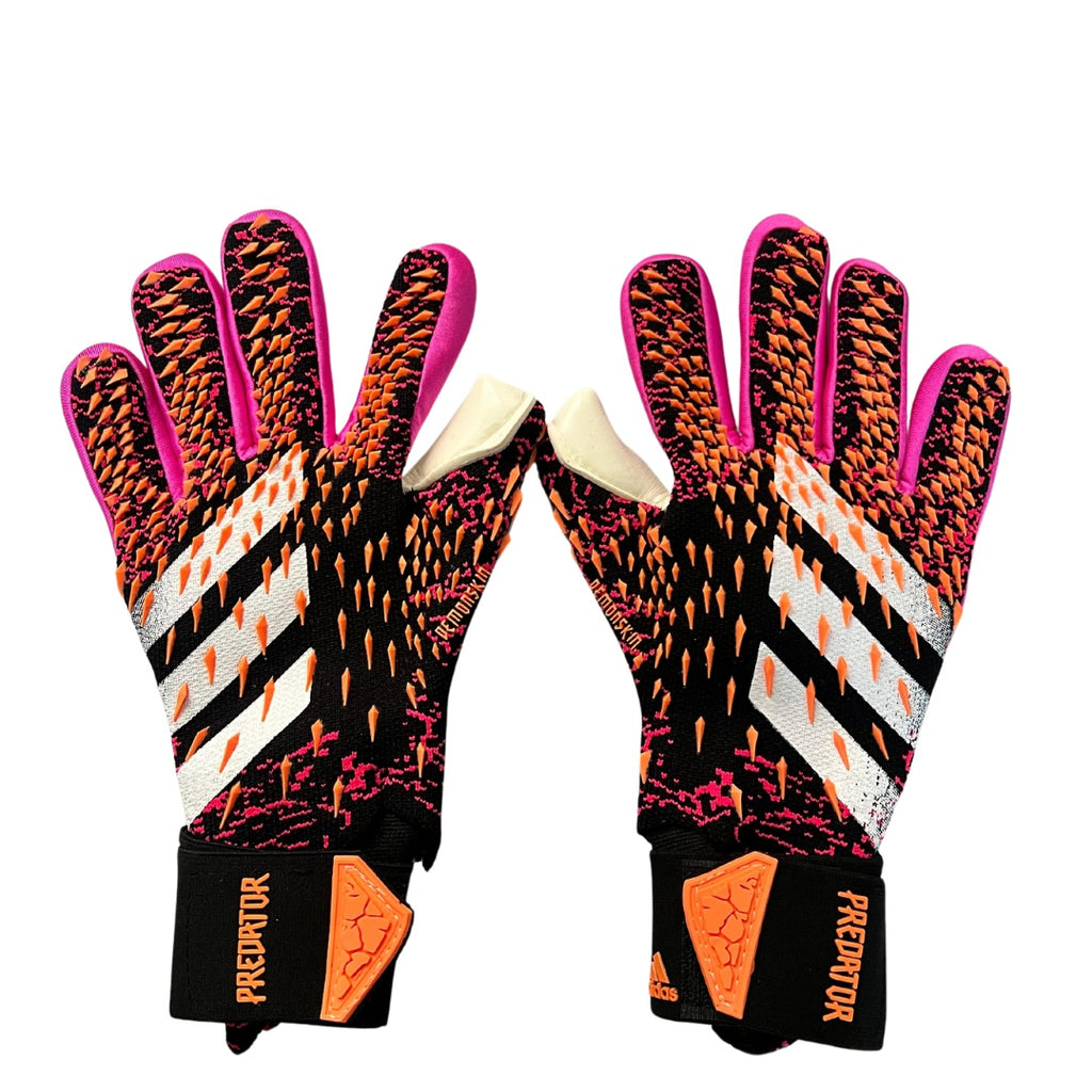 Guantes de portero Predator Mutator Morado Con Correa
