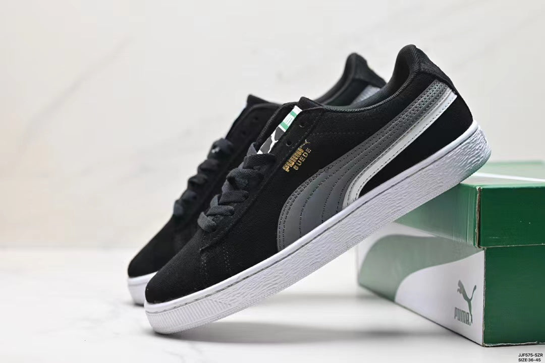 Tenis Suede XL Negro Gris.