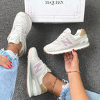Tenis New Balance 574 Veig Rosa.