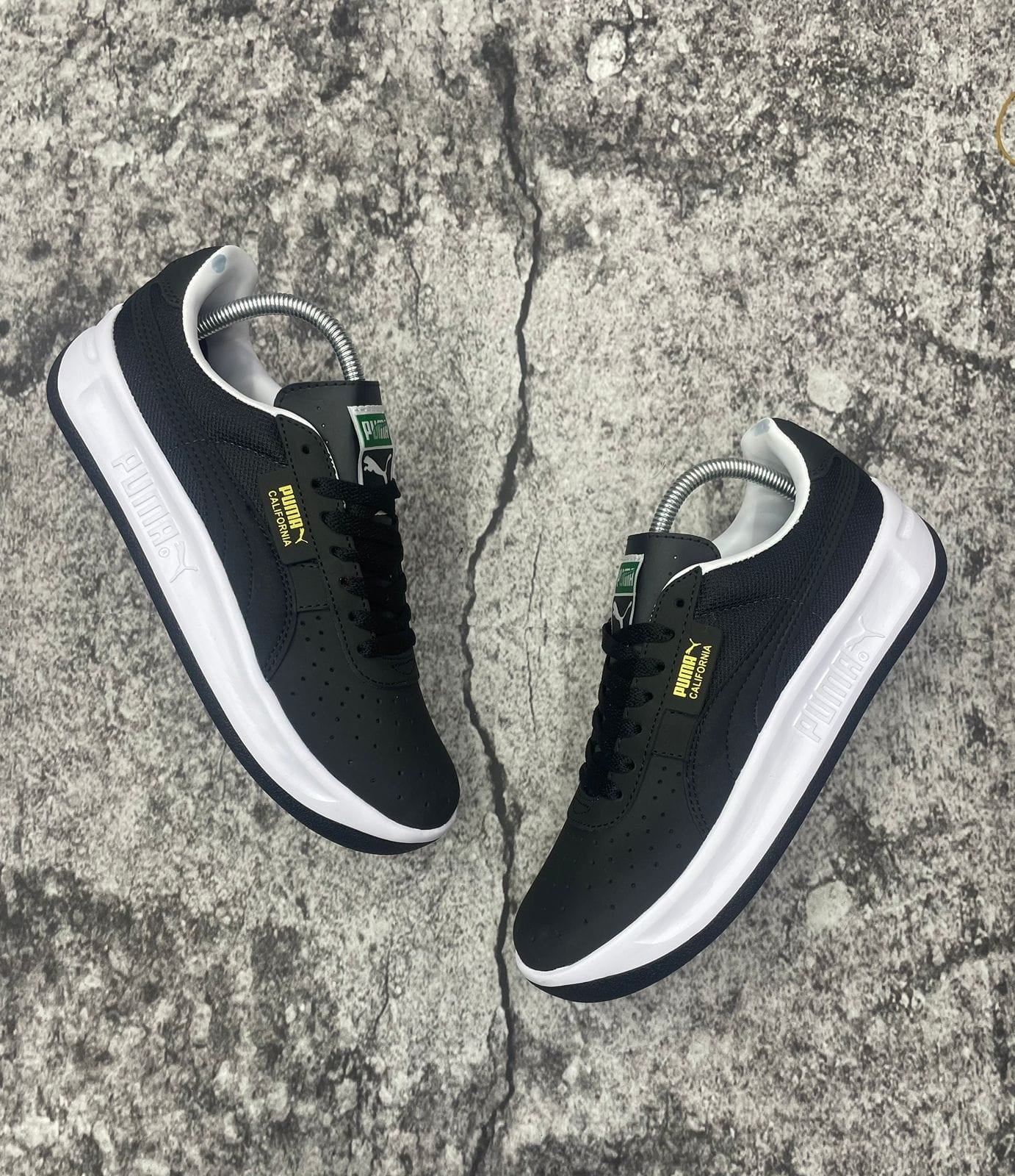 Tenis Puma California Negro.