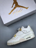 Tenis Jordan 4 Retro Blanco.