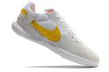 Zapatillas Streetgato Suela lisa Blanco Amarillo