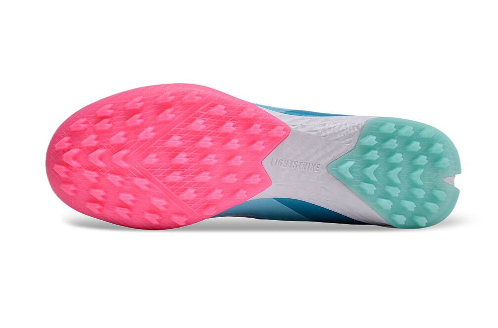 Zapatillas Speedportal Crazy Fast Azul Claro Suela Rosa