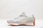 Tenis New Balance 327 Blanco Gris.