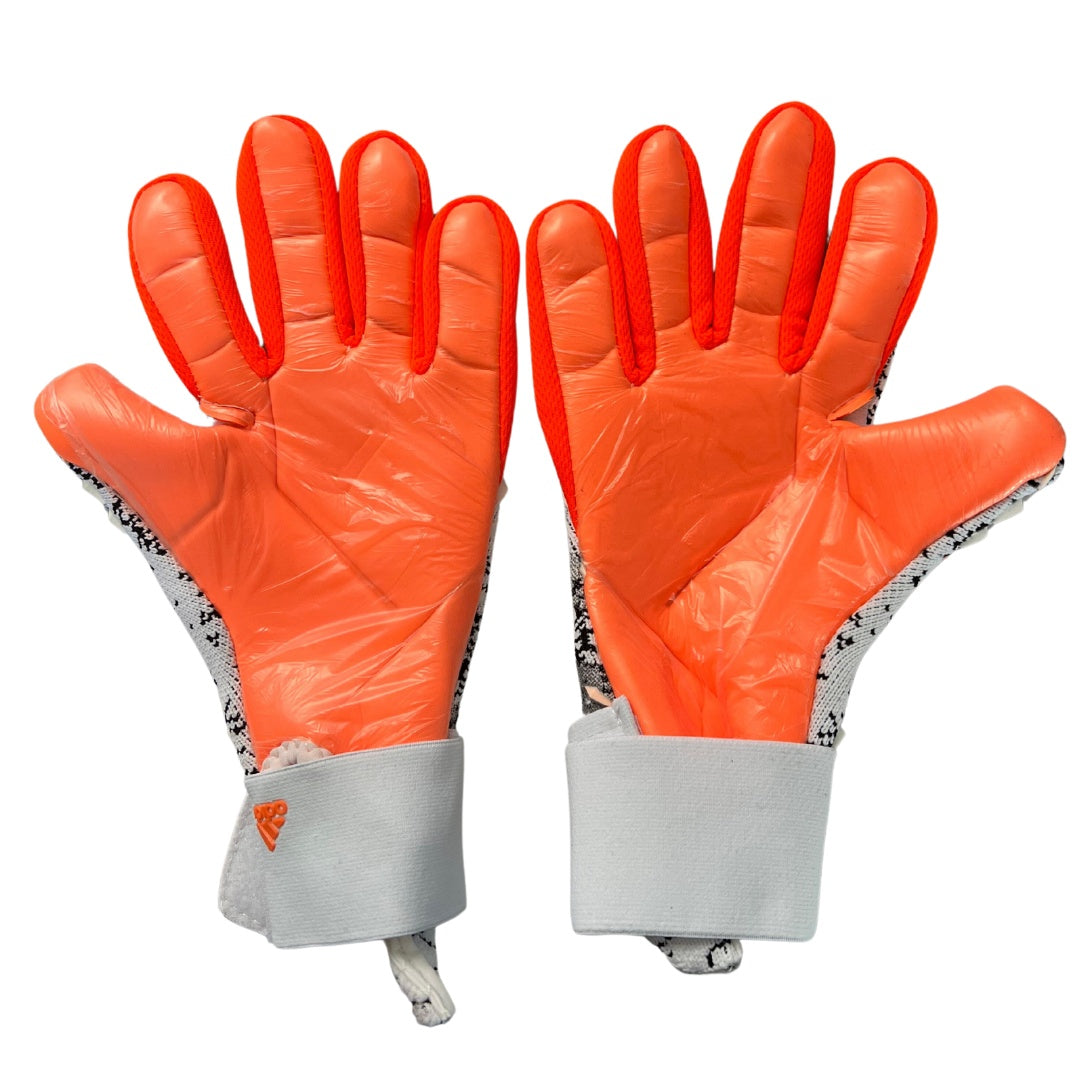 Guantes de portero Predator Mutator Blanco Naranja
