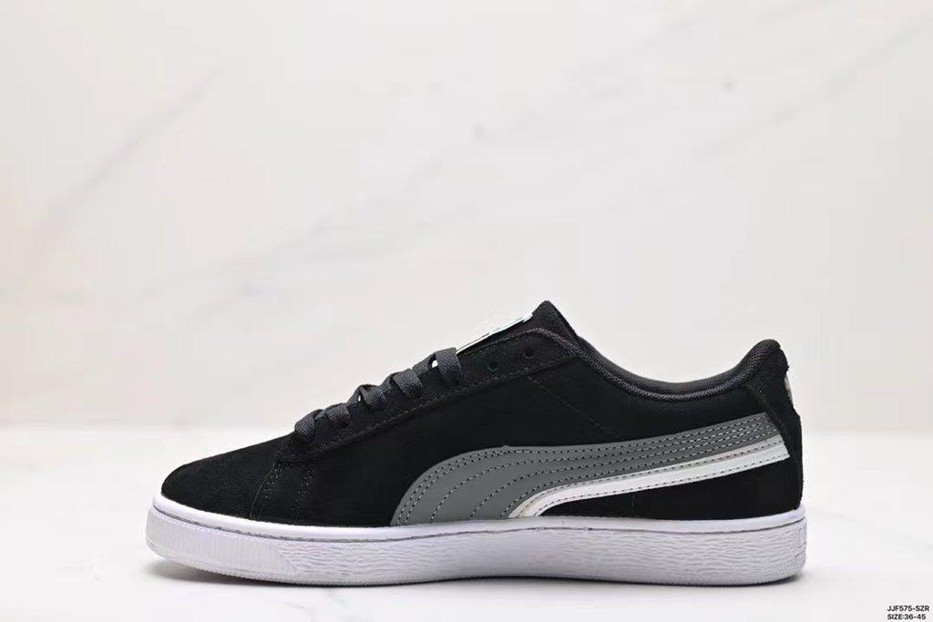Tenis Suede XL Negro Gris.