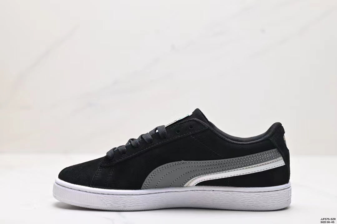 Tenis Suede XL Negro Gris.