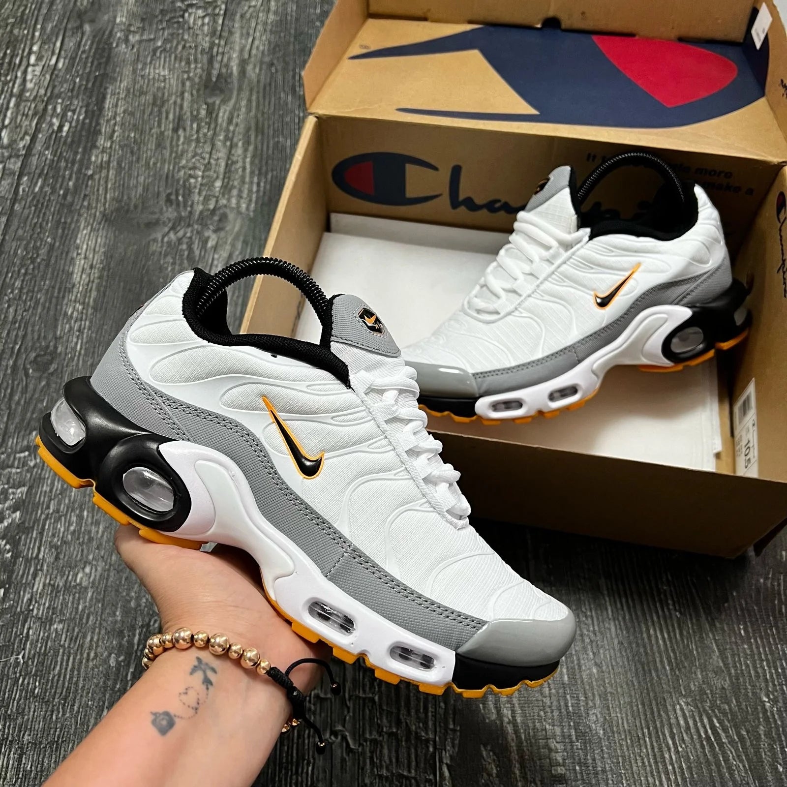 Tenis Air Max Plus Tn Blanco.