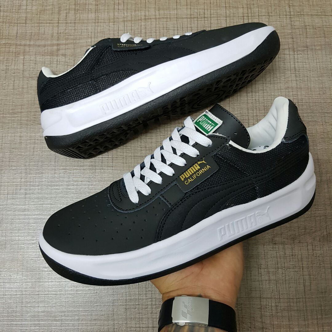 Tenis Puma California Negro.