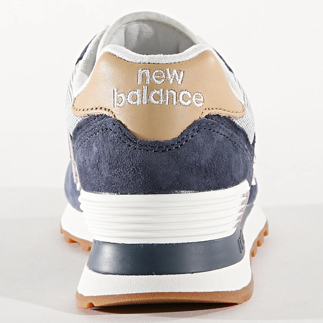 Tenis New Balance 574 Azul Rosa.