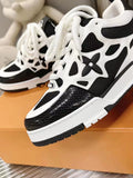 Tenis Louis Vuitton Blanco Negro.