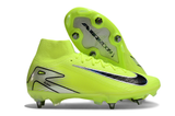 Guayos Air Zoom Verde Fosforecente Bota Tache Aluminio.