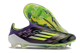 Guayos F50 Messi Morado Verde Sin Cordon.