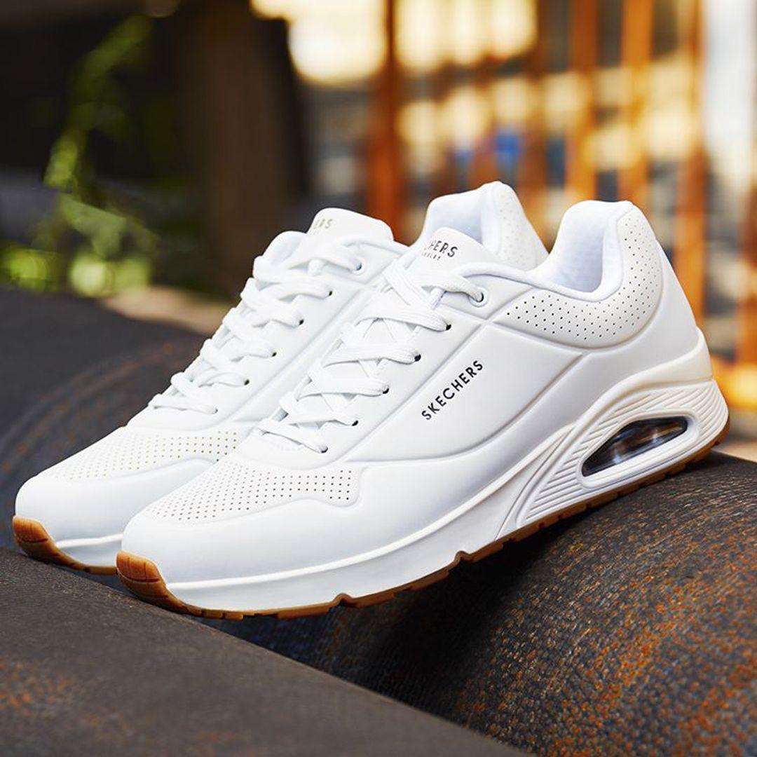 Tenis Skechers Blanco.
