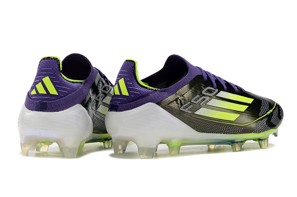 Guayos F50 Blanco Morado con Cordon.
