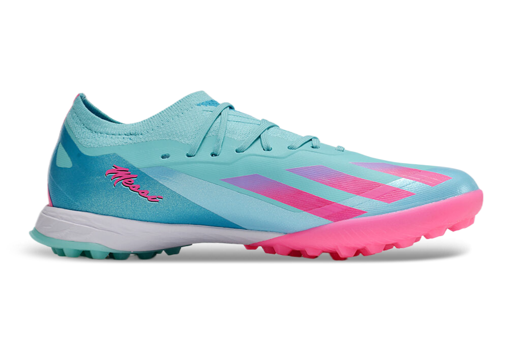 Zapatillas Speedportal Crazy Fast Azul Claro Suela Rosa