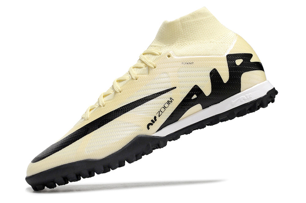 Zapatillas Torretin Air Zoom Bota Amarrillo claro.
