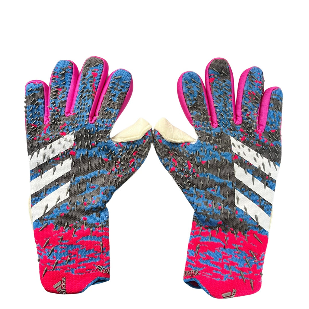 Guantes de portero Predator Mutator Azul Rosa