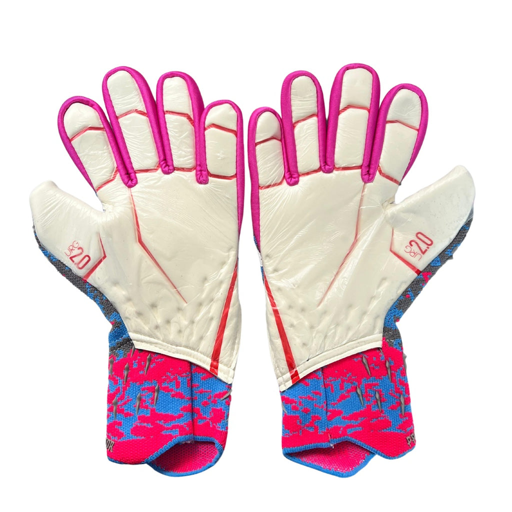 Guantes de portero Predator Mutator Azul Rosa
