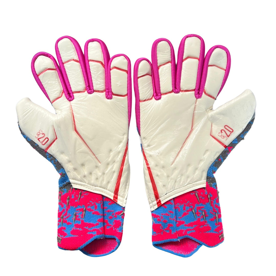 Guantes de portero Predator Mutator Azul Rosa