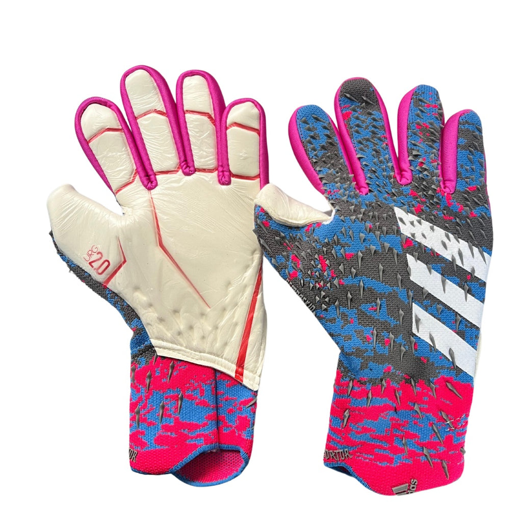 Guantes de portero Predator Mutator Azul Rosa