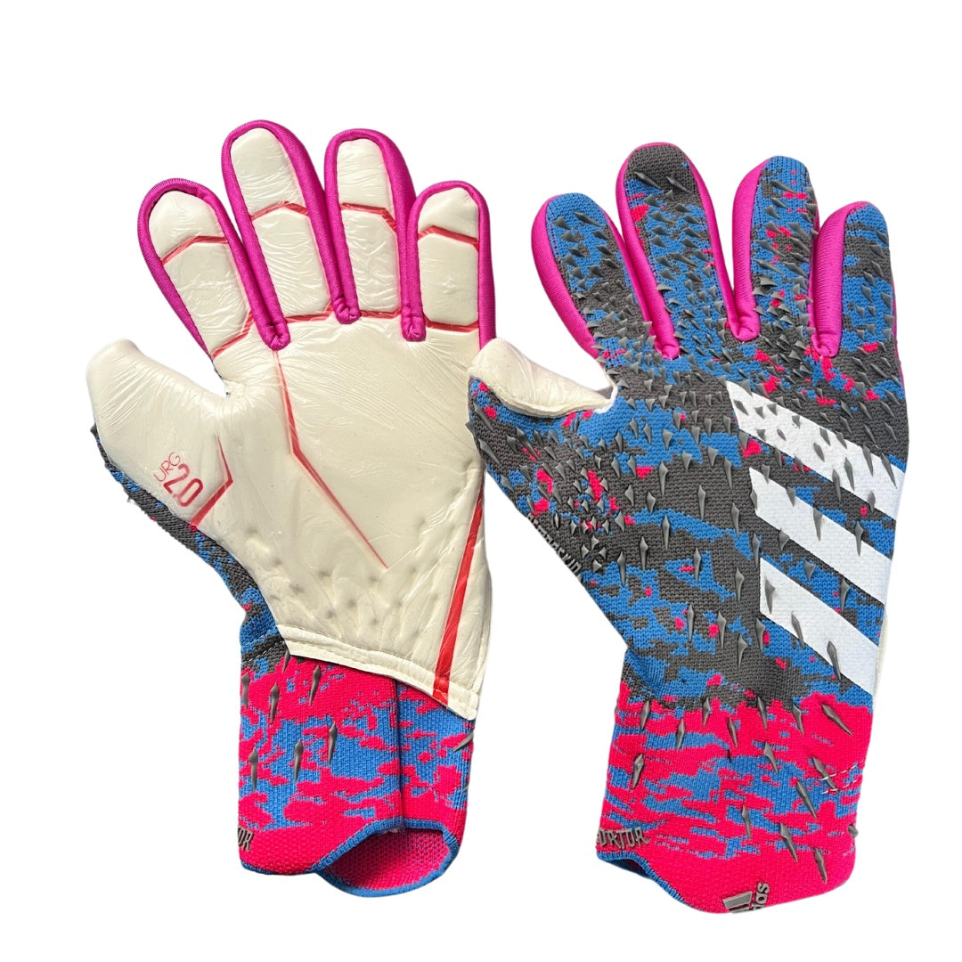 Guantes de portero Predator Mutator Azul Rosa