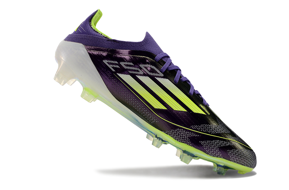 Guayos F50 Blanco Morado con Cordon.