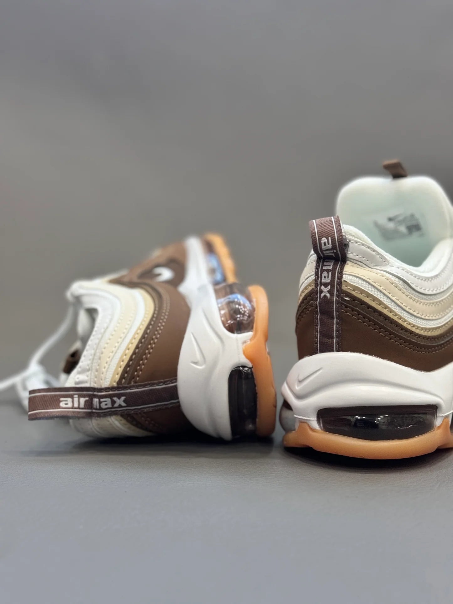 Tenis Air Max 97 Cafe Blanco.