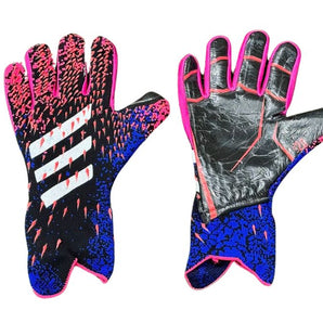 Guantes de portero Predator Mutator Morado Azul.